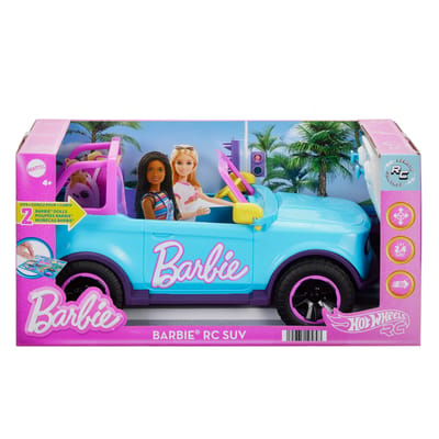 Hot Wheels Barbie SUV met Afstandsbediening - Roze RC Voertuig