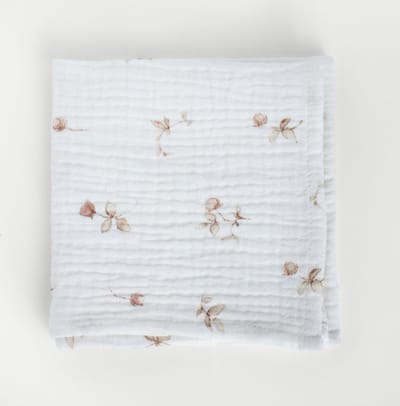 Mousseline katoenen herbruikbare zakdoek - Combipack Meisje 2