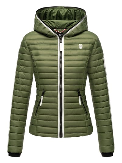 Navahoo Dames Gewatteerde Jas Kimuk Princess – Licht, Modern & Met Capuchon