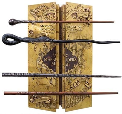 The Noble Collection Harry Potter (Tover)staf The Marauder's Wand Collection Bruin