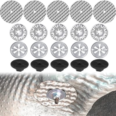 Dailygoods - Clamping Discs - Hitzeschutzblech Reparatursatz - 20 stuks - Geschikt voor VW Audi - Reparatiekit voor voertuigen