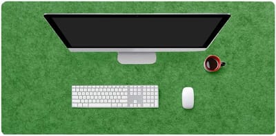 Grote Groene Bureau Onderlegger Antislip Muismat voor Gaming en Kantoor