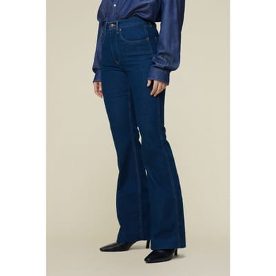 Lois Riley Sp Rinse Size: W24L32 | Flared Outlet | Dames | Blauw