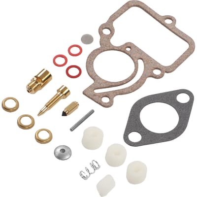 19PCSSet Carburateur Reparatieset 63349C91 Vervanging voor Farmall Cub Lo Boy 154 IH Tractor gray