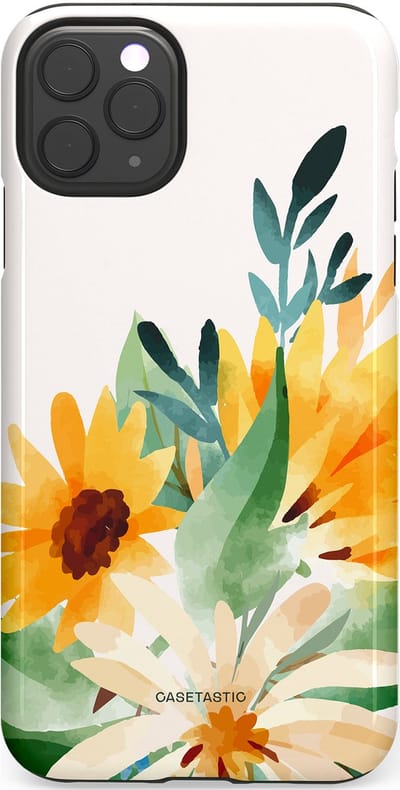 Casetastic Hoesje Geschikt voor Apple iPhone 11 Pro Max - Stijlvolle Beschermende Duo-layer Case - Zomergloed