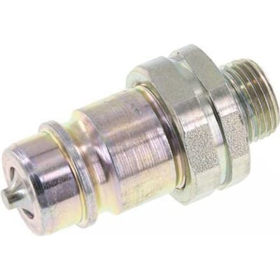 Stalen DN 12.5 Hydraulische Koppeling Insteeknippel 12 mm L Knelring ISO 7241-1 A/8434-1 D 20.5mm