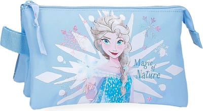 Disney Frozen Magic Ice meisjes pennenetui 3 vaks