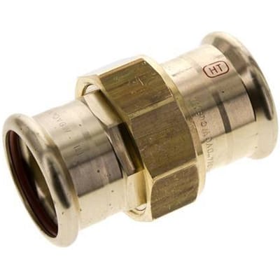 Perskoppeling wartelmoer - 42mm Persmof - Koperlegering Vlakke Afdichting