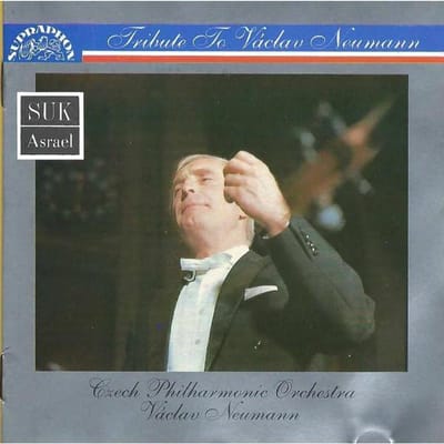 CD JOSEF SUK – DE TSJECHISCHE FILHARMONIE - Asrael 107152 Supraphon 1990 Japan Klassiek Gebruikt gray