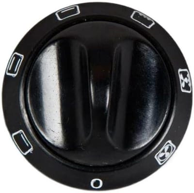 Oven Bedieningsknop - Draaiknop Oven - Oven Reparatie - Ronde Vorm - 1 kg - Zwart