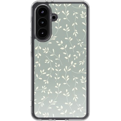 imoshion Hoesje - Geschikt voor Samsung Galaxy A36 - Design hoesje - Smoke Green Flowers