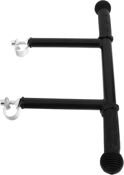 Kinderwagen Greepverlenging - Handgreep Extender Trolley - Comfortabel Wandelen - Ergonomisch Ontwerp - 38 x 21 x 4 cm - Zwart