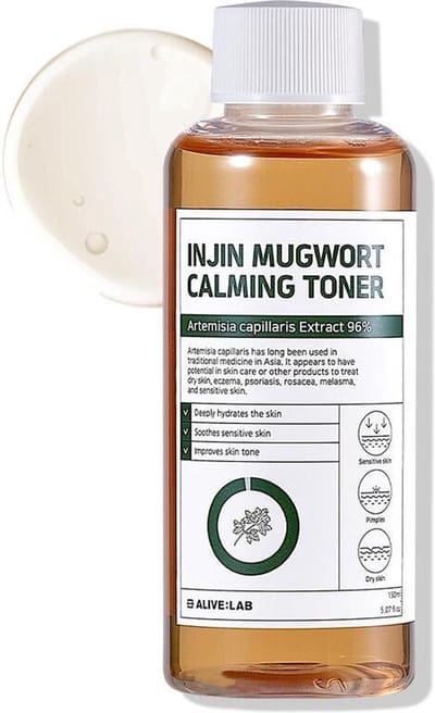 ALIVE:LAB Injin Mugwort Calming Toner