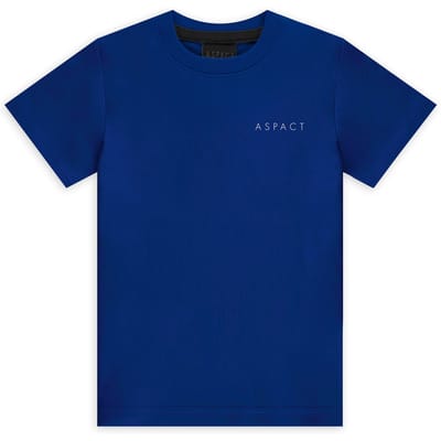 Aspact Kids Calla Tee Blue Größe: 98 | T-Shirts Outlet | Unisex | Blau
