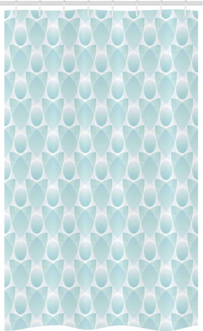 ABAKUHAUS Geometrisch douchegordijn – 120x180 cm – waterafstotend