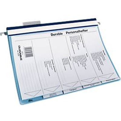 Durable Personeelsmap 2554 255406 Aantal onderverdelingen:5 Blauw 1 stuk(s)