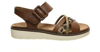 Cognac Sandalen Dames Remonte maat 36