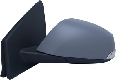 BILMAX Linker Buitenspiegel Vervanging voor Renault Megane / Fluence 2009–2014, Elektrisch Verstelbaar, Verwarmd, Elektrisch Inklapbaar, Met Richtingaanwijzer, Met Temperatuursensor, Gegrond, 10-Pins (Bestuurderszijde)