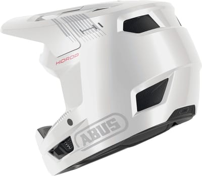 Fietshelm ABUS HIDROP shiny white XL - 61-62 cm - wit - Geschikt voor gebruik op mountainbikes - 1040 g