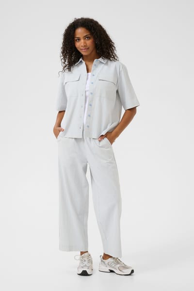 Casual broek Relaxed fit Nantucket breeze/White stripe white