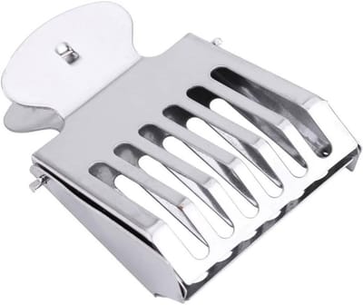 Koninklijke Bijenkoningin Vangtool - Stalen Kooi voor Bijenhouden, Bijenkoningin Isolator en Accessoires voor Imkers (1 stuk)