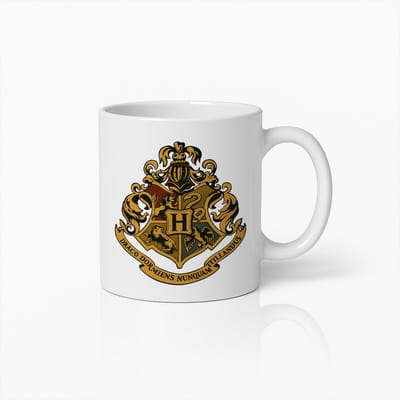 Hogwarts Mok 330ml – Harry Potter Wapen Koffiebeker – Tovenaar Wereld Cadeau voor Fans