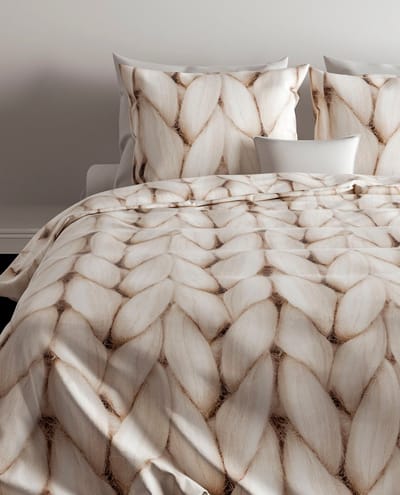 Zo!Home Ayah Dekbedovertrek- Flanel - Tweepersoons - 240x200/220 cm - Natural
