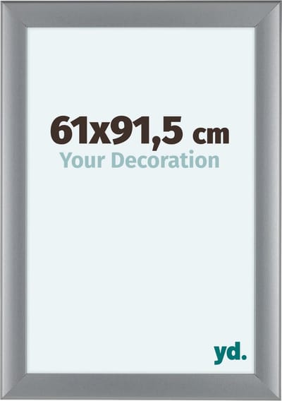 Your Decoration - Fotolijst 61x91,5 cm - MDF - Zilver Mat - Como