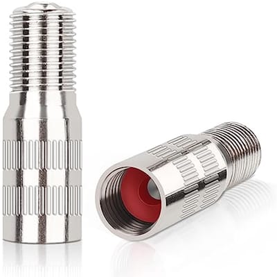 Dailygoods- Ventielverlenging 27mm - 2 Stuks - Adapter voor Autoventielen - Koper - Geschikt voor E-scooters - Eenvoudige Installatie - Bandventiel