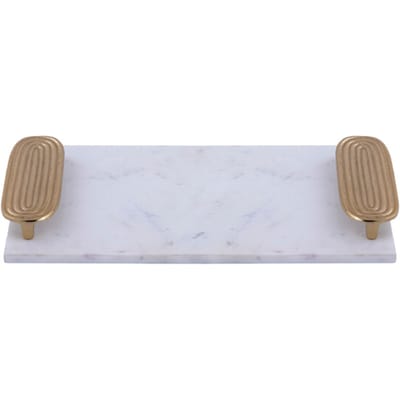 PTMD - Dienblad Dez - Wit - 45x25x5cm