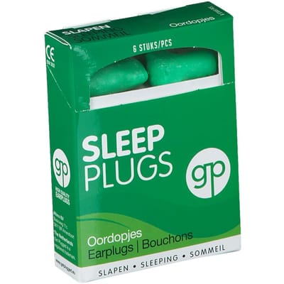Get Plugged SLEEP PLUGS 6 stuks - Slaap Oordopjes 36 dB – Oordoppen tegen Snurken – Ultra Zacht & Drukvrij – Ideaal voor Zijslapers