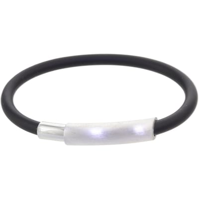 Behave – armband – zwart – mat zilverkleurig – magnetisch – modern – nikkelvrij