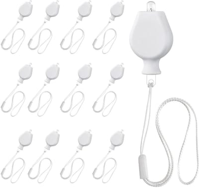 EXCITAT LED-ballonverlichting - Warm witte lantaarnverlichting - LED-feestverlichting op batterijen - Geschikt voor bruiloften, Halloween en kerstfeestjes - Warm wit licht - 12 lampjes