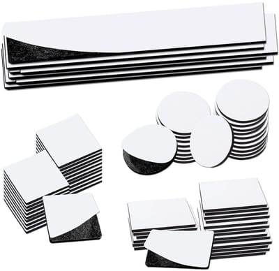 Set van 68 Dubbelzijdige Hechtingspads, Extra Sterk, Veelzijdige Plakband voor Thuis, Kantoor en Auto, Ideaal voor Vloerkleden en Decoratie