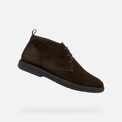 GEOX SPHERICA EC17 HEREN - DONKERBRUIN - Maat 42