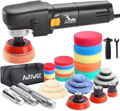 Mini-polijstmachine 600W met 6 variabele snelheden voor auto detailing
