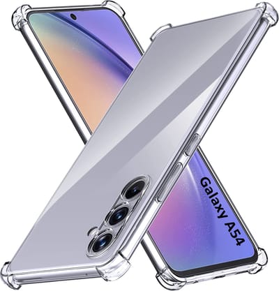 Hoesje voor Samsung Galaxy A54 5G backcover Shockproof siliconen Transparant