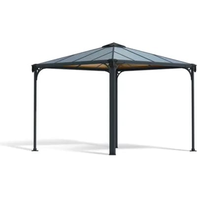 Palram | Canopia - Tuinpaviljoen Palermo - Donkergrijs Brons - 300x300cm