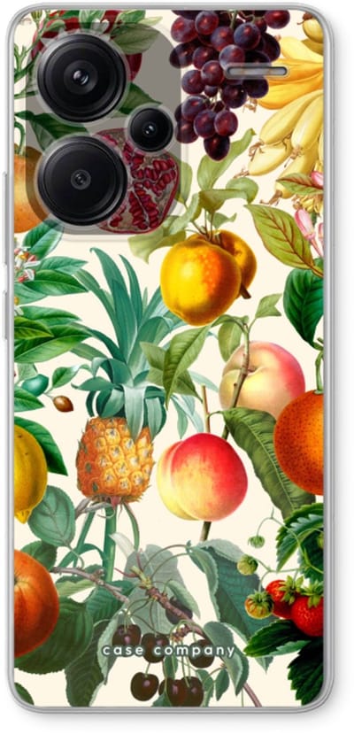Case Company® - Hoesje geschikt voor Xiaomi Redmi Note 13 Pro plus hoesje - Classic Flora - Soft Cover Telefoonhoesje - Bescherming aan alle Kanten en Schermrand