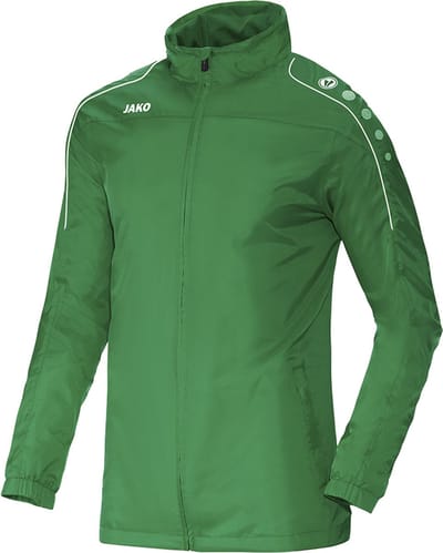 Jako Team Regenjas - Maat 140  - Unisex - groen