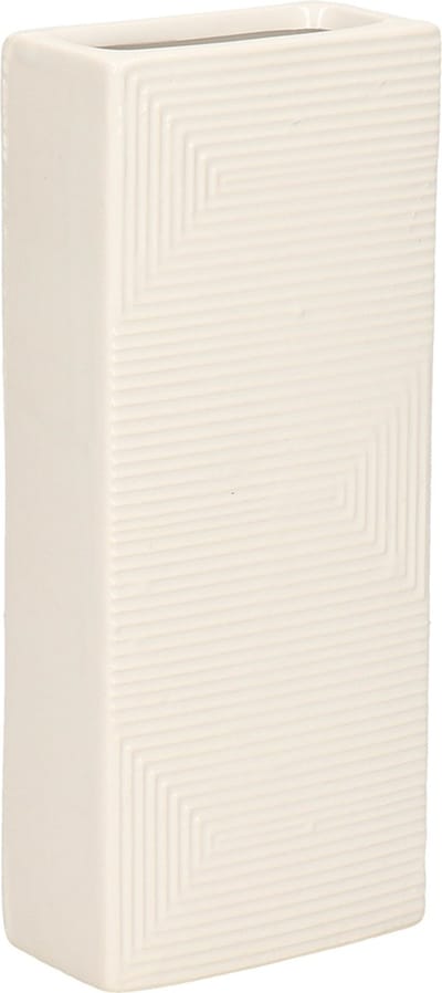 Gerimport Waterverdamper - wit - keramiek - 400 ml - radiatorbak luchtbevochtiger - 7,4 x 17,7 cm