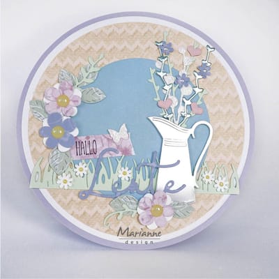 Marianne Design • Clear stamps Marleen's hello spring easte