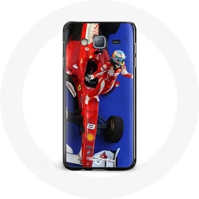 Case voor Samsung Galaxy J5 2016 Formule 1 Fernando Alonso F1 Racing Driver Rood