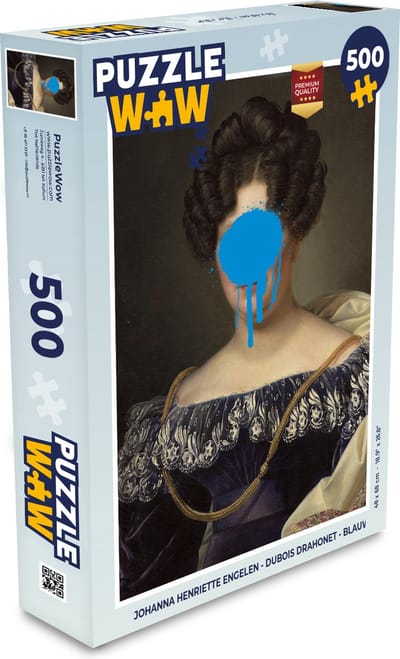 Puzzel Johanna Henriette Engelen - Dubois Drahonet - Blauw - Legpuzzel - Puzzel 500 stukjes