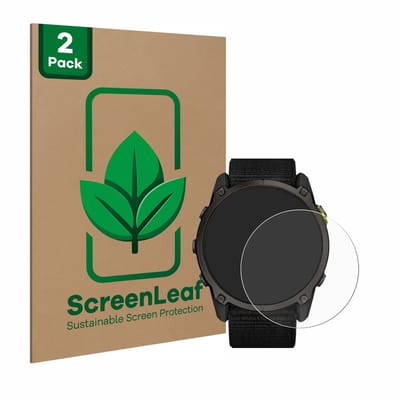 2 Stuks Screenprotector voor Garmin Enduro 3 - Hoogwaardige Beschermfolie transparant