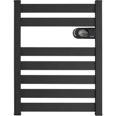 Hjm Zinnia 500w Vloeistofvrije Handdoekradiator , Antraciet