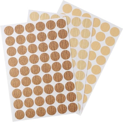 Dailygoods- Afdekstickers Zelfklevend - 162 Stuks - Houtstructuur
