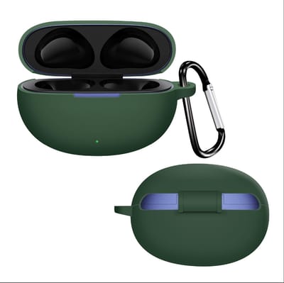 Store_7 - Hoesje - Siliconen - Ultradun en zacht - Leger groen - Valbestendig - Geschikt voor Realme Buds Air 6 Pro - Realme Buds Air 6 Pro