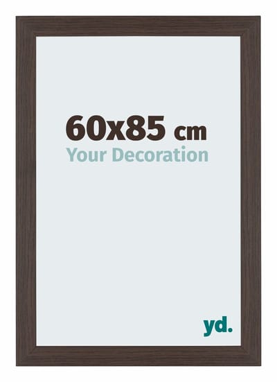 Your Decoration - Puzzellijst 60x85 cm - Eiken Donker - Puzzellijst 1500-2000 stukjes - MDF Fotolijst - Mura