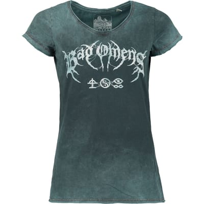 Bad Omens T-shirt - Metal Logo - S tot 4XL - voor Vrouwen - petrol